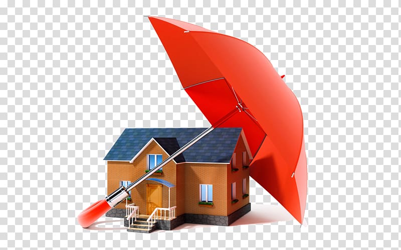 Home insurance Renters insurance Insurance policy Contents insurance, There umbrella house transparent background PNG clipart