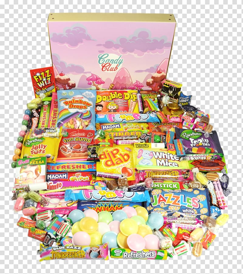 Candy Hamper Chocolate Food Gift Baskets, British Candy transparent background PNG clipart