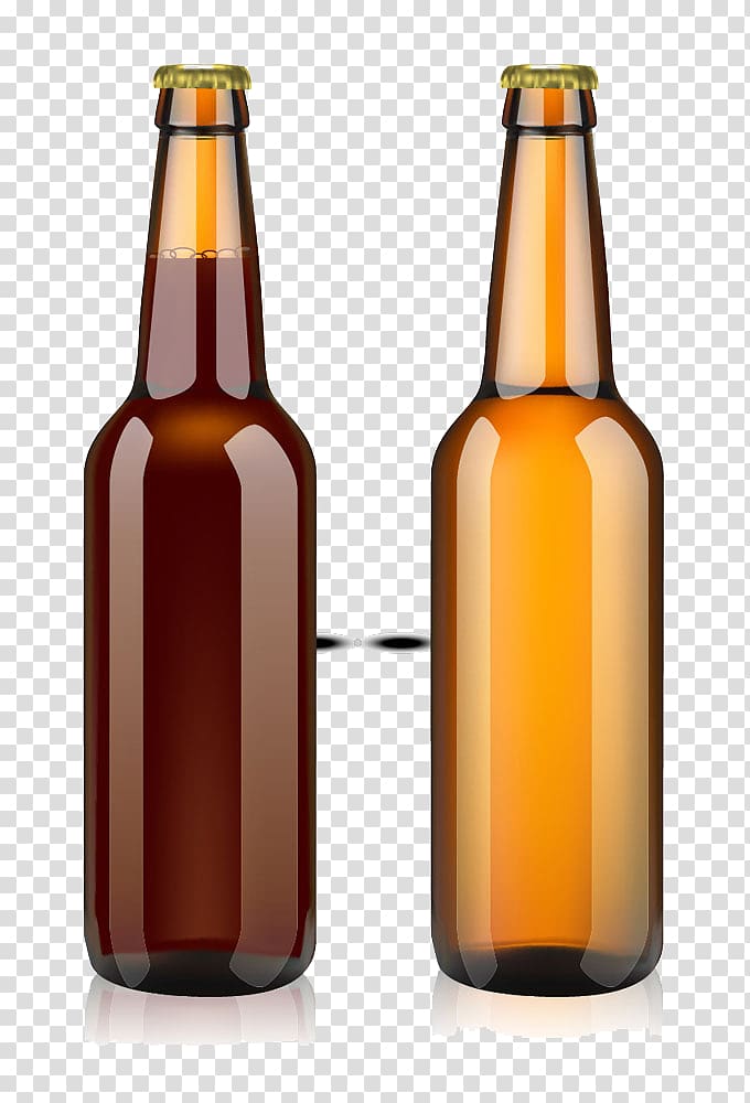 Pilsner Urquell Beer India pale ale Bottle, Glass beer bottles transparent background PNG clipart