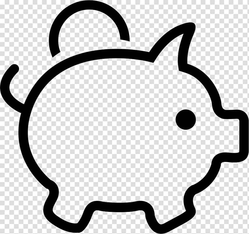 Piggy bank Money Computer Icons, taper transparent background PNG clipart