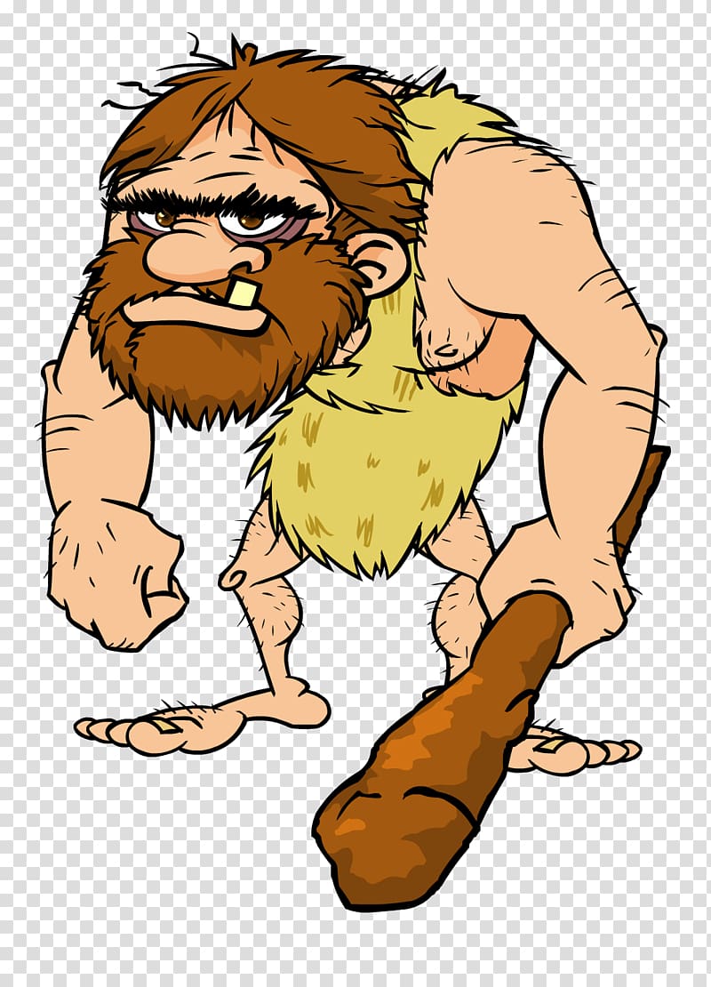 Caveman , man cave transparent background PNG clipart