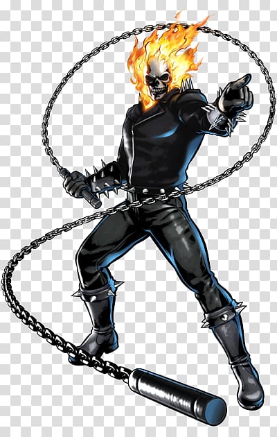 Johnny Blaze Ultimate Marvel vs. Capcom 3 Marvel vs. Capcom 3: Fate of Two Worlds Marvel Comics Galactus, cartoon-marvel comics transparent background PNG clipart