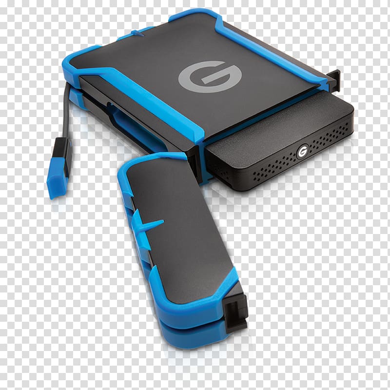 Hard Drives G-Technology USB 3.0 Thunderbolt Terabyte, thunderbolt transparent background PNG clipart