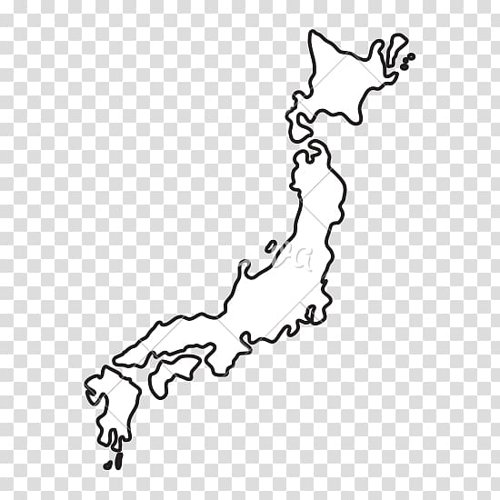 Japan Map, country transparent background PNG clipart