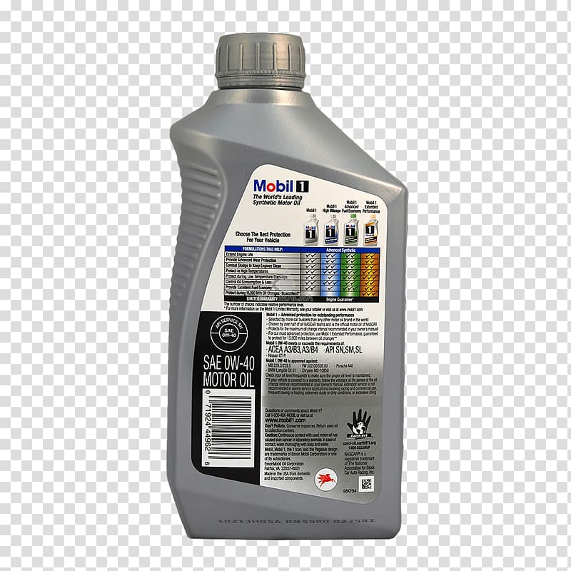 Motor oil Mobil 1 ExxonMobil, others transparent background PNG clipart
