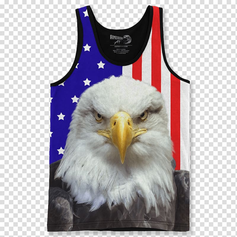 Bald Eagle T-shirt United States American Eagle Outfitters, Eagle Material transparent background PNG clipart