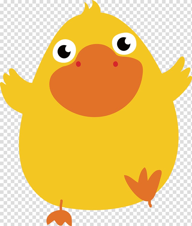 Duck Cartoon Illustration, Duck mouth transparent background PNG clipart