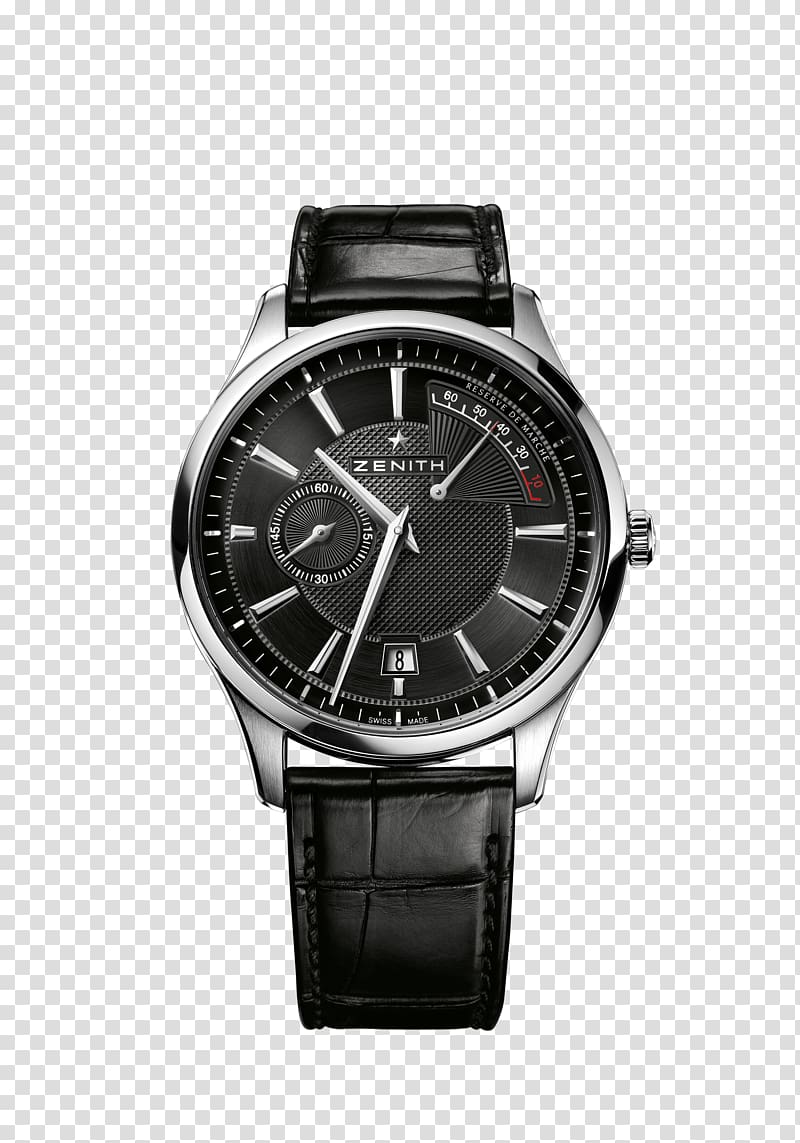 Zenith Power reserve indicator Automatic watch Movement, watches transparent background PNG clipart