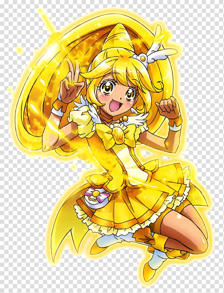Yayoi Kise Miyuki Hoshizora Pretty Cure Anime Magical girl, Anime transparent background PNG clipart