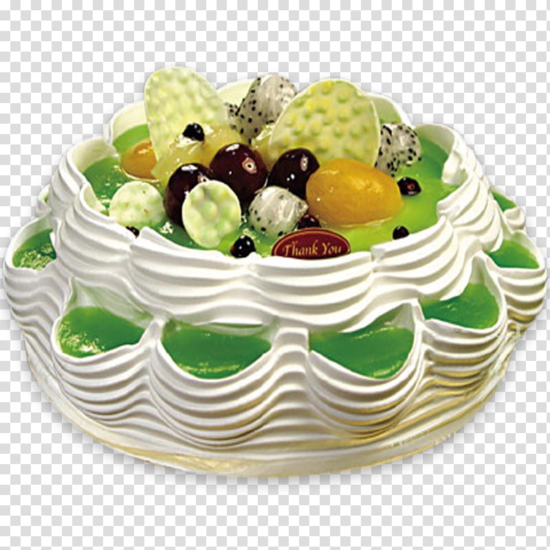 Ice cream Torte Fruitcake, Fruit cream cake transparent background PNG clipart