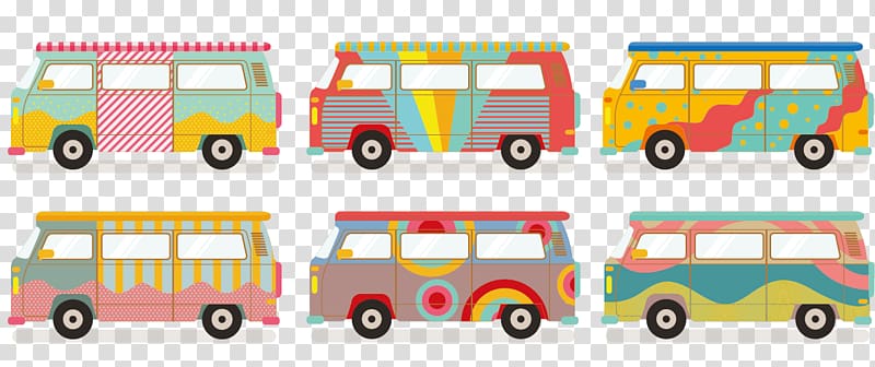 Bus Euclidean , hippie car transparent background PNG clipart