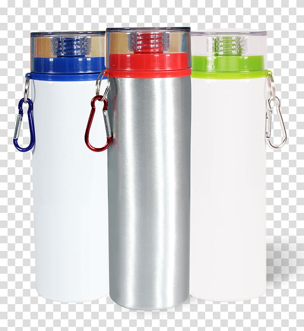 Sublimation Bottle Aluminium Color Cylinder, bottle transparent background PNG clipart