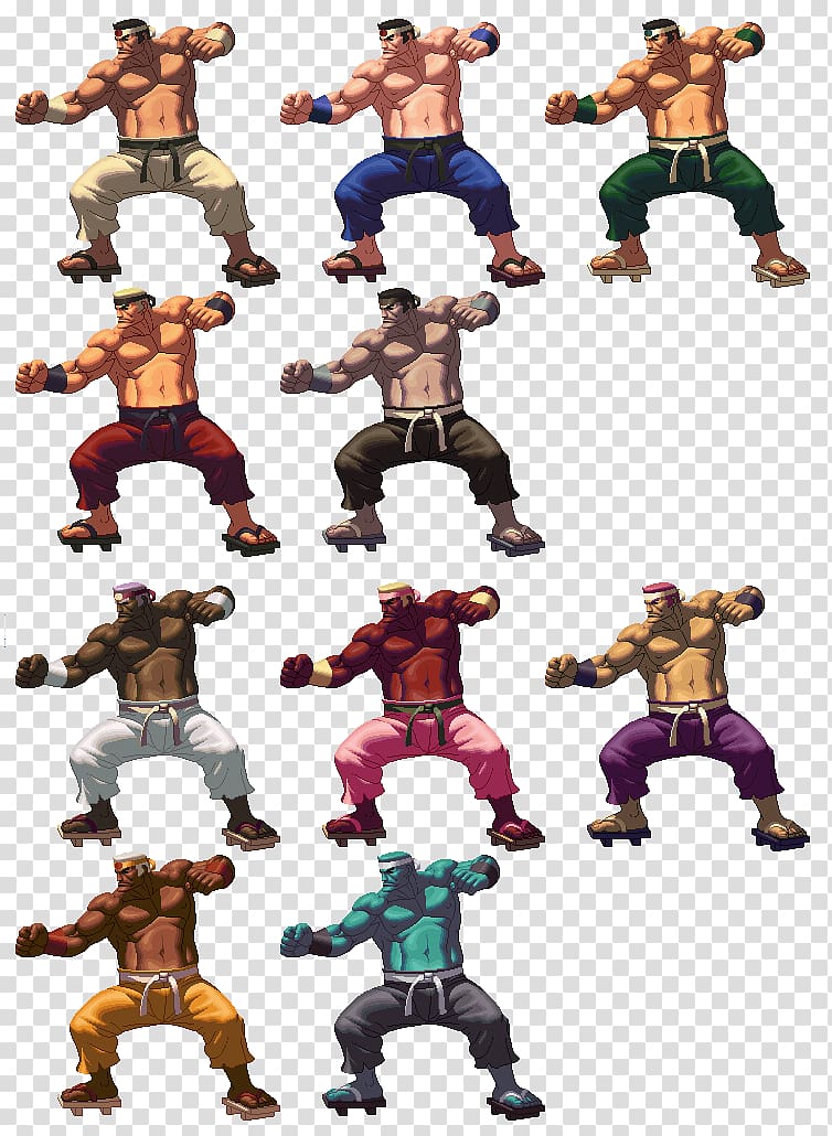 The King of Fighters XIII Ash Crimson Sprite Blog, Goro Daimon transparent background PNG clipart
