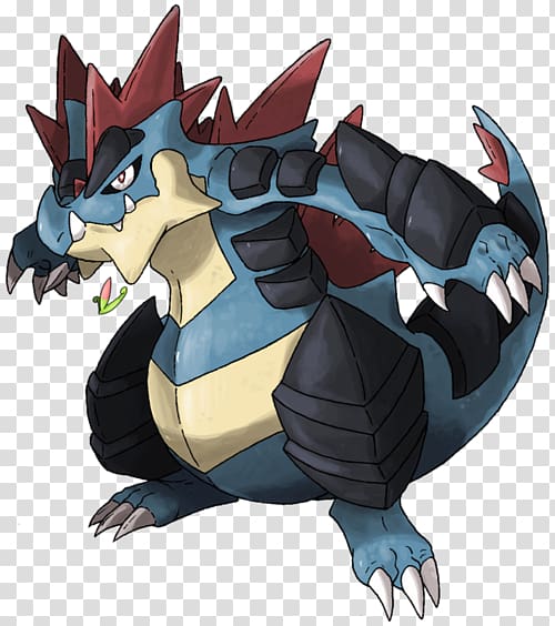 Feraligatr Typhlosion Pokémon X and Y Meganium, pokemon transparent background PNG clipart