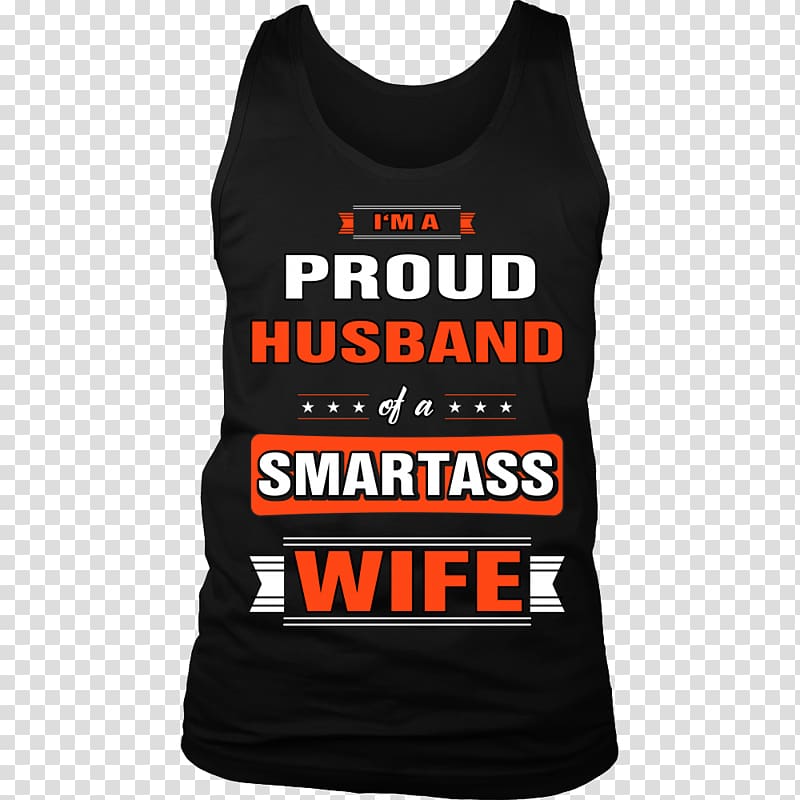 T-shirt Gilets Sleeveless shirt, wife husband transparent background PNG clipart