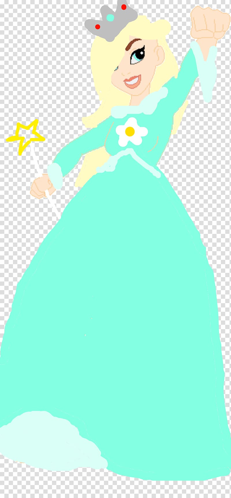 Rosalina Super Smash Bros. Brawl Wii DC Super Hero Girls, DC superhero girls transparent background PNG clipart