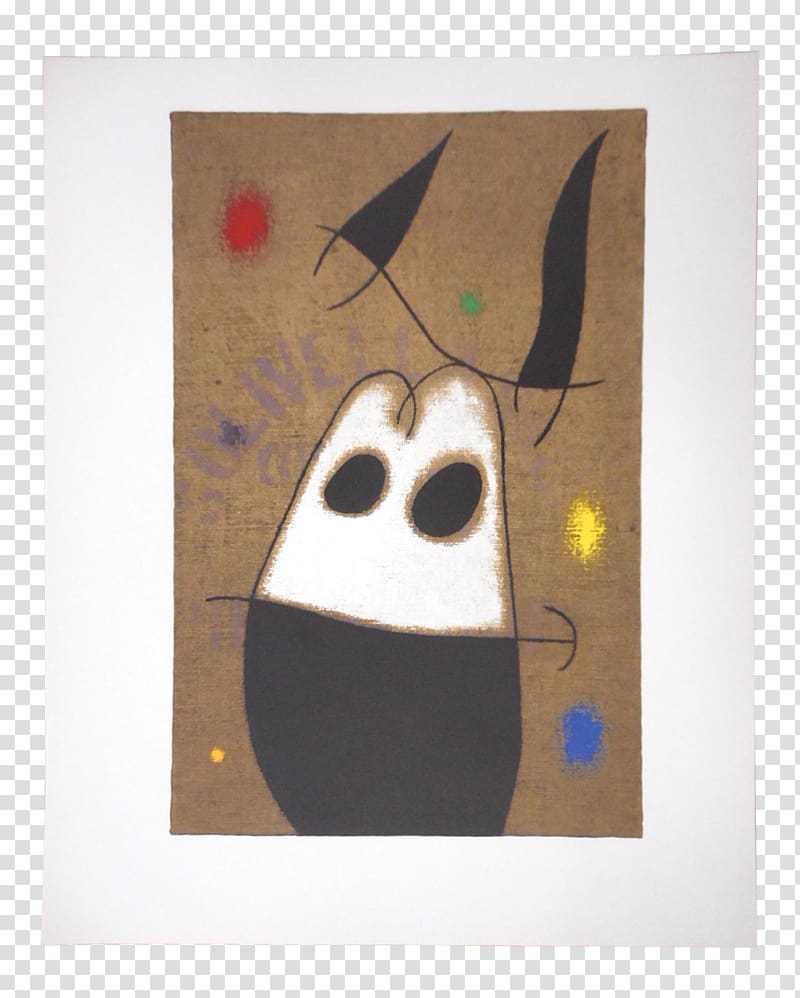 Paper Painting Joan Miró, 1893-1983 Galerie Maeght Dona i Ocell, painting transparent background PNG clipart