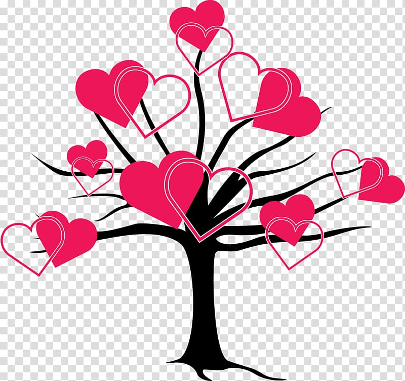 Heart Tree Computer Icons, heart tree transparent background PNG clipart