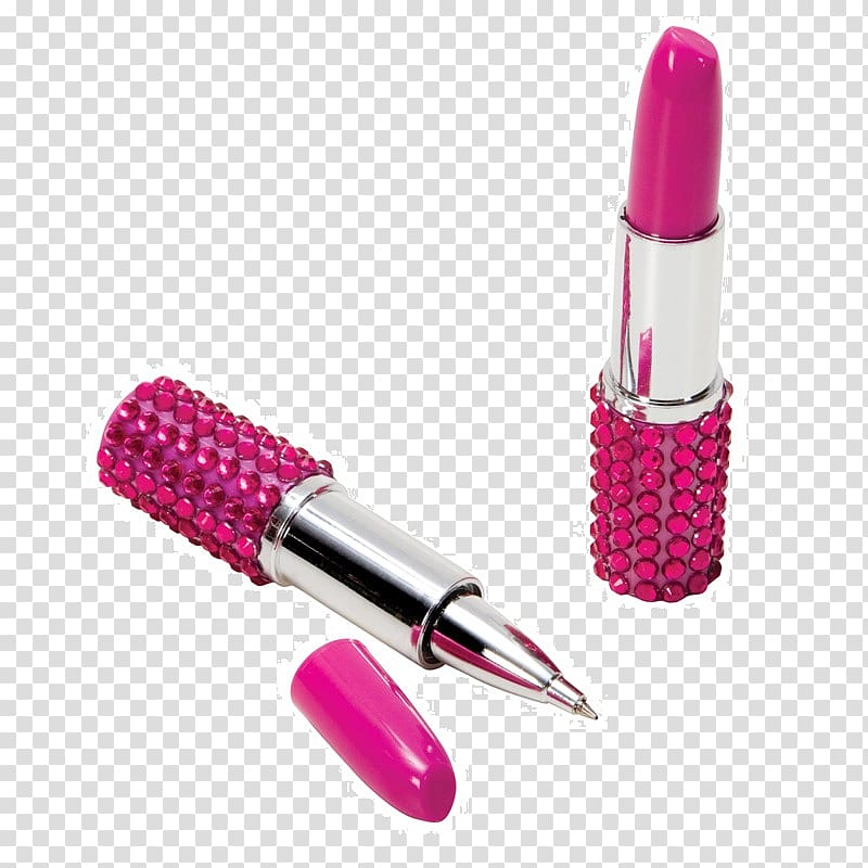 Lipstick Marker pen Desk Notebook, lipstick transparent background PNG clipart