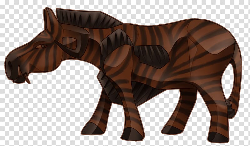 /m/083vt Quagga Wood Wildlife Pack animal, african bronze sculpture transparent background PNG clipart