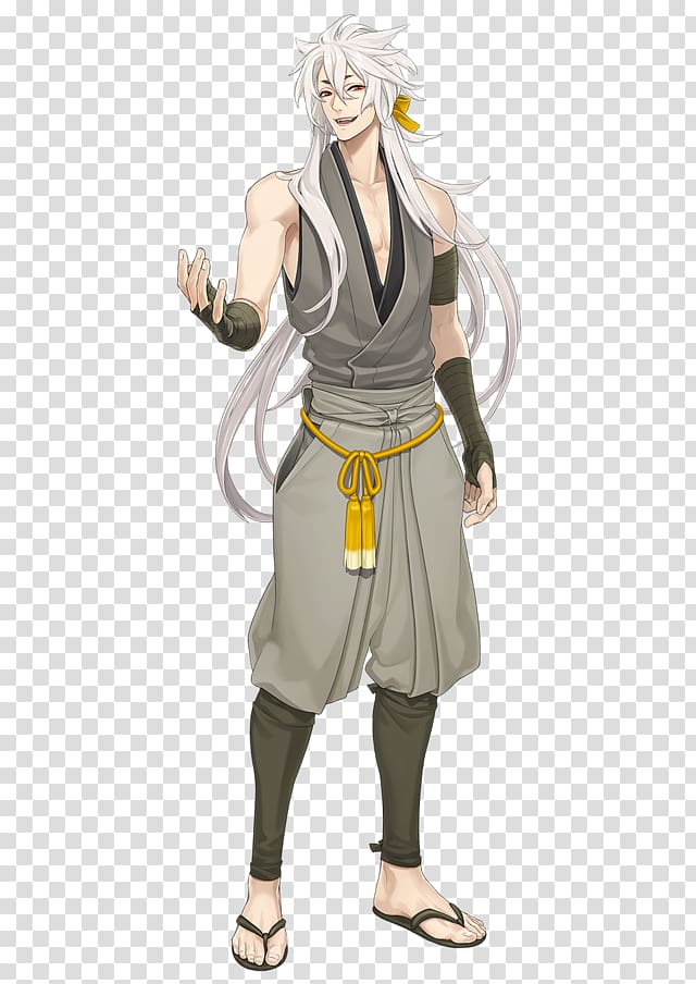 Touken Ranbu Kogitsunemaru Cosplay Costume Ball-jointed doll, cosplay transparent background PNG clipart