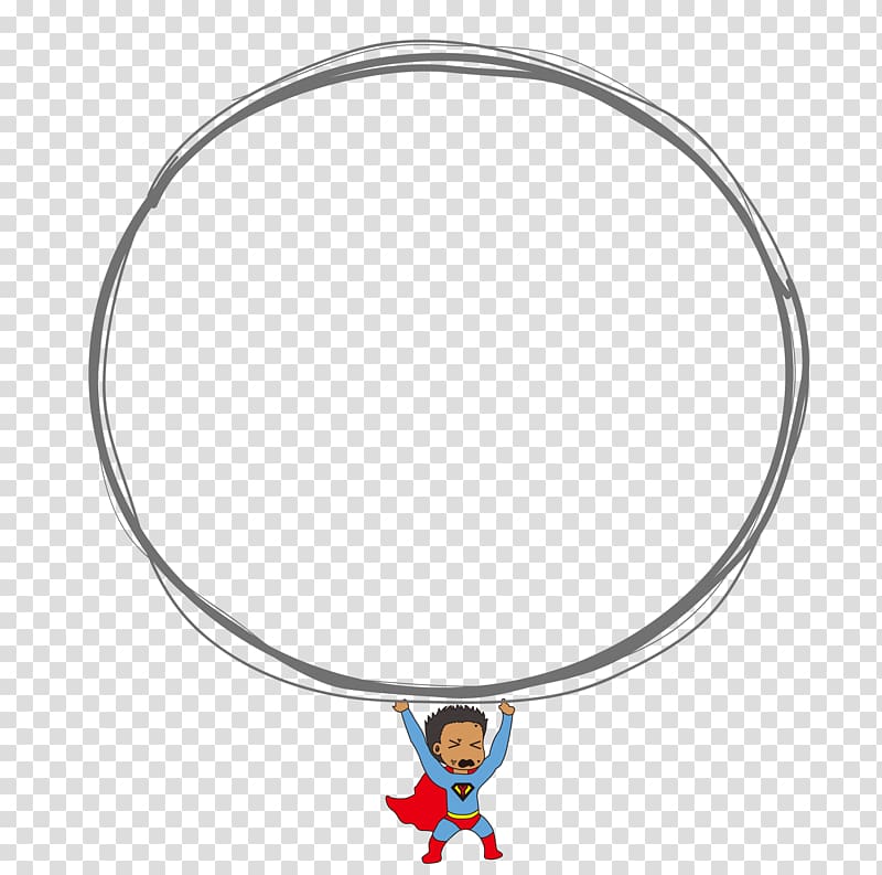 Superman Cartoon Speech balloon, Superman holding a dialog transparent background PNG clipart
