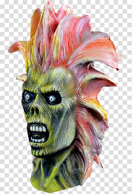 Mask Iron Maiden Eddie Costume Piece of Mind, Eddie iron maiden transparent background PNG clipart