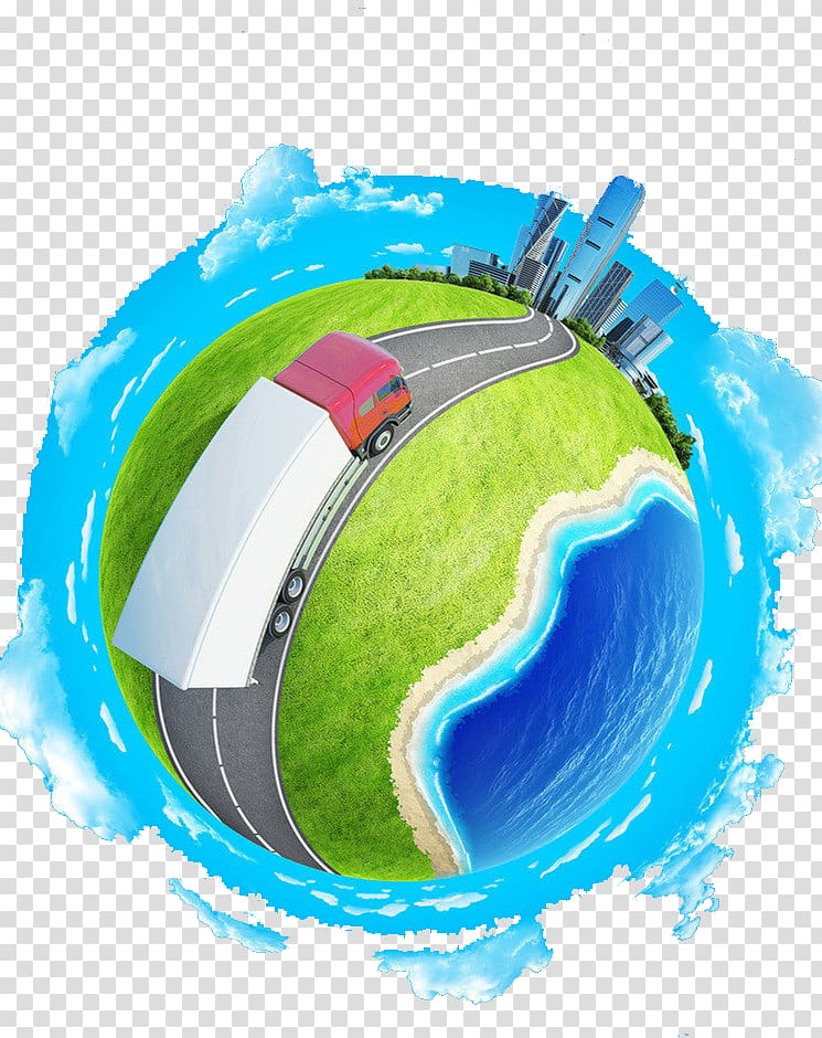 Earth Advertising , Creative Earth transparent background PNG clipart