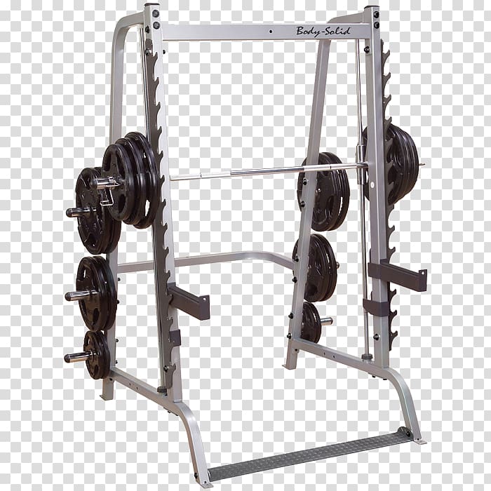 Smith machine Power rack Barbell Weight training Fitness Centre, barbell transparent background PNG clipart