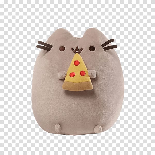 Pizza Pusheen Stuffed Animals & Cuddly Toys Gund Amazon.com, pizza transparent background PNG clipart