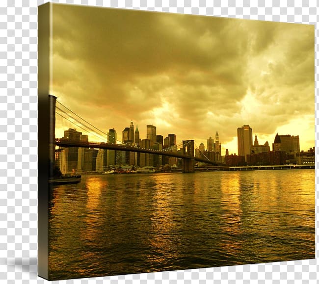Skyline Brooklyn Frames Cityscape , Manhattan Bridge transparent background PNG clipart