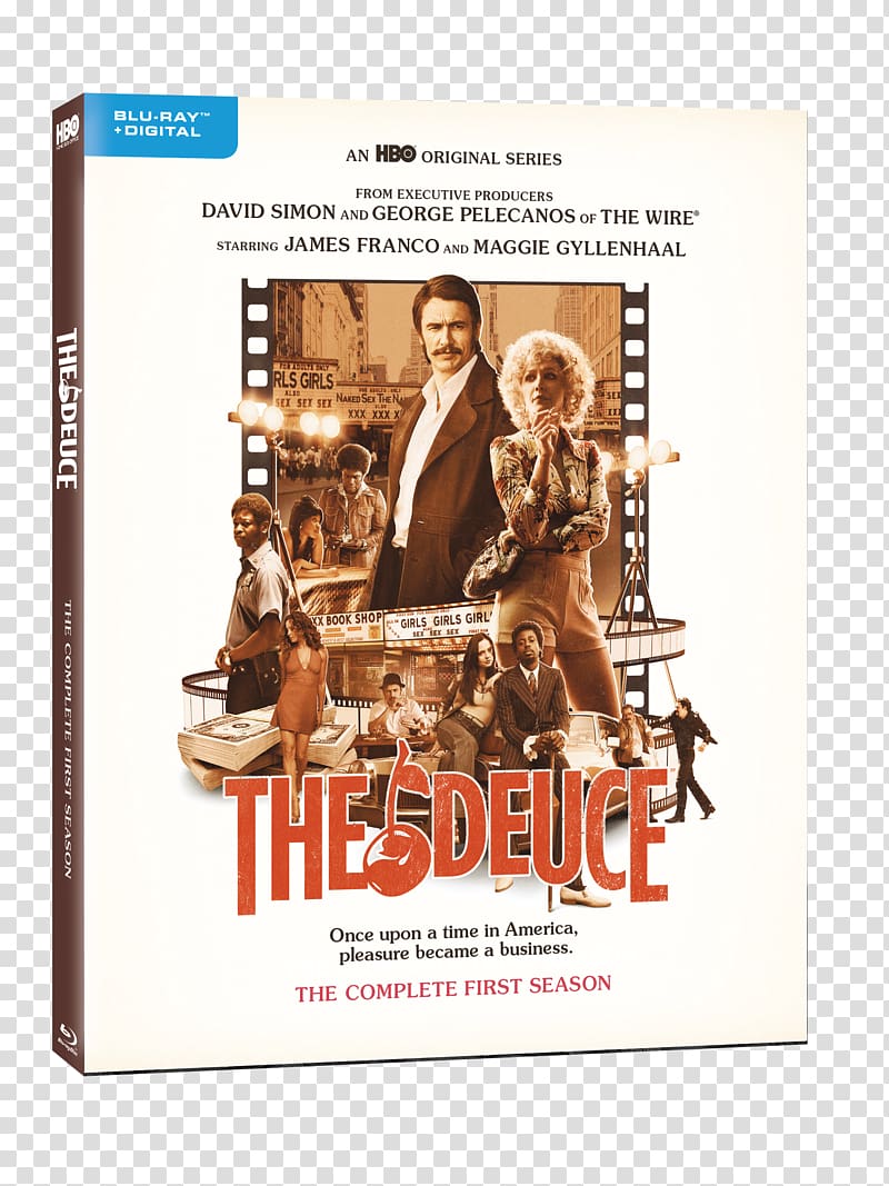 Blu-ray disc The Deuce, Season 1 Amazon.com Digital copy DVD, dvd transparent background PNG clipart