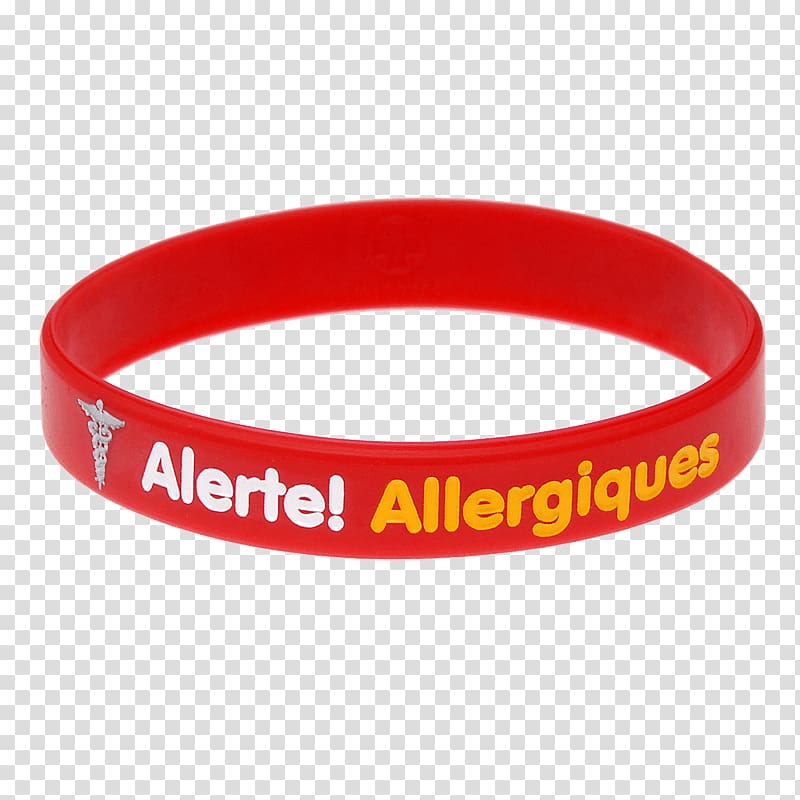 Bracelet Allergy Wristband, red Penitsilliiniallergia, Pandora Charm Medical Alert Sign transparent background PNG clipart