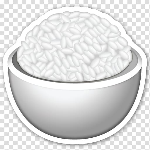 Onigiri Emoji Sticker Rice pudding, Emoji transparent background PNG clipart