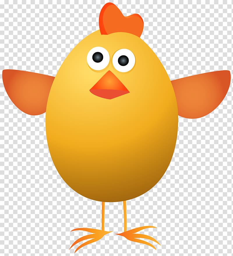 yellow chick cartoon , Roast chicken Fried chicken Chicken meat Chicken sandwich, Easter Egg Chicken transparent background PNG clipart