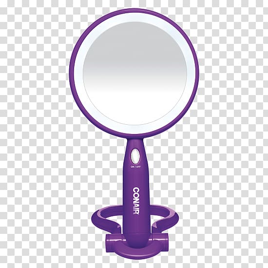 Mirror Cosmetics Magnifying glass Light Personal Care, illuminated lights transparent background PNG clipart