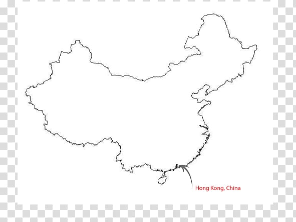 China Blank map World map Geography, hong kong map transparent background PNG clipart
