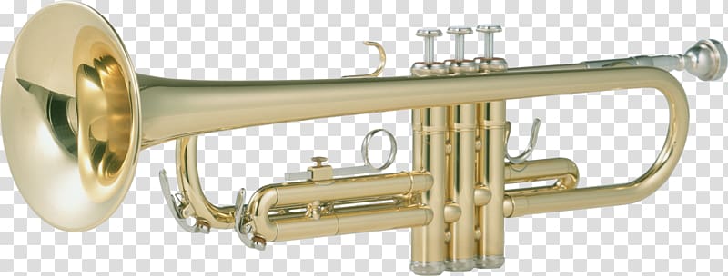 Trumpet Brass instrument Musical instrument, Trumpet transparent background PNG clipart