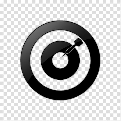 Glogster Solution Poster Reading, black and white bullseye target transparent background PNG clipart