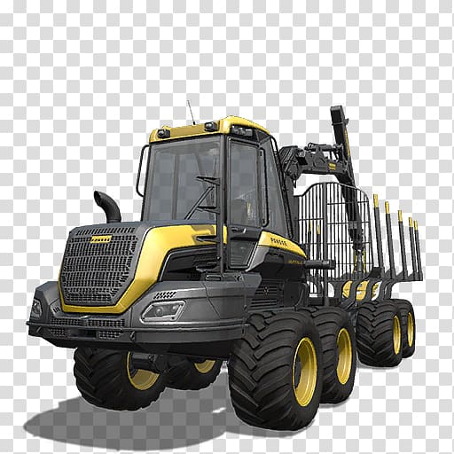 Farming Simulator 17 Tractor Machine Combine Harvester, tractor transparent background PNG clipart