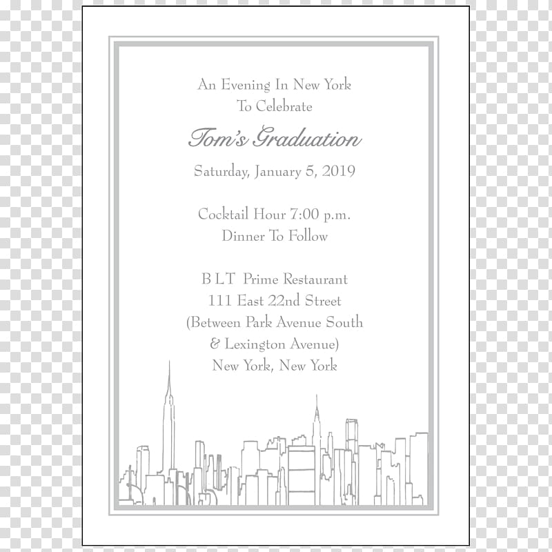 Wedding invitation Font Line Party, Graduation Party Invitation transparent background PNG clipart