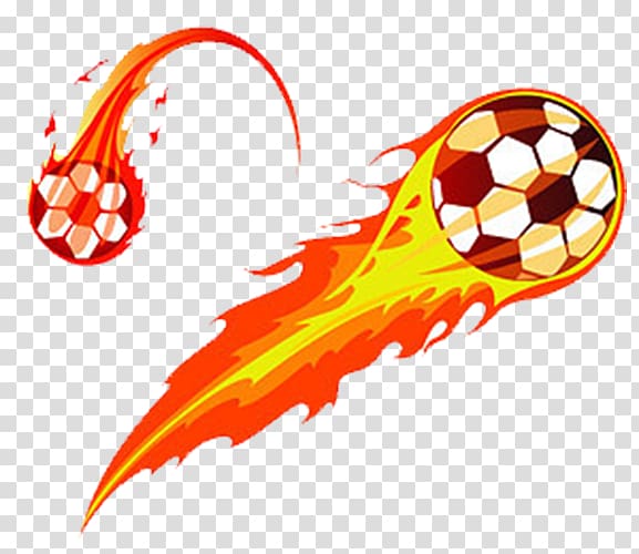 Football Flame , Fire Football transparent background PNG clipart