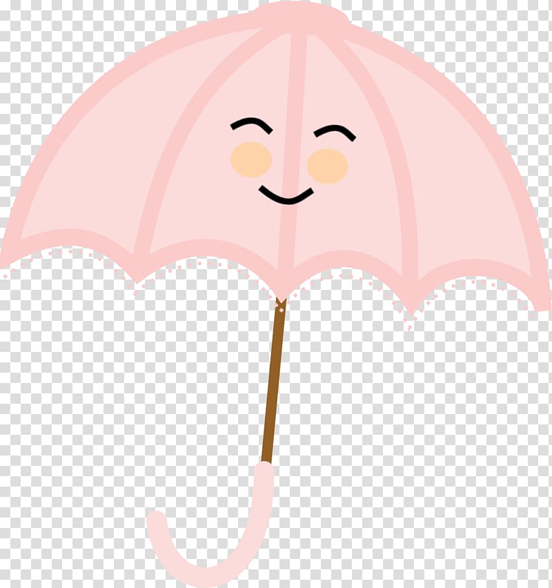 Umbrella Rain Cloud Love Blessing, cha transparent background PNG clipart