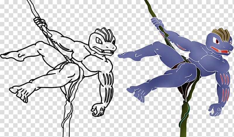 Tarzan Vertebrate Pokémon Lucario , Muscular Layer transparent background PNG clipart