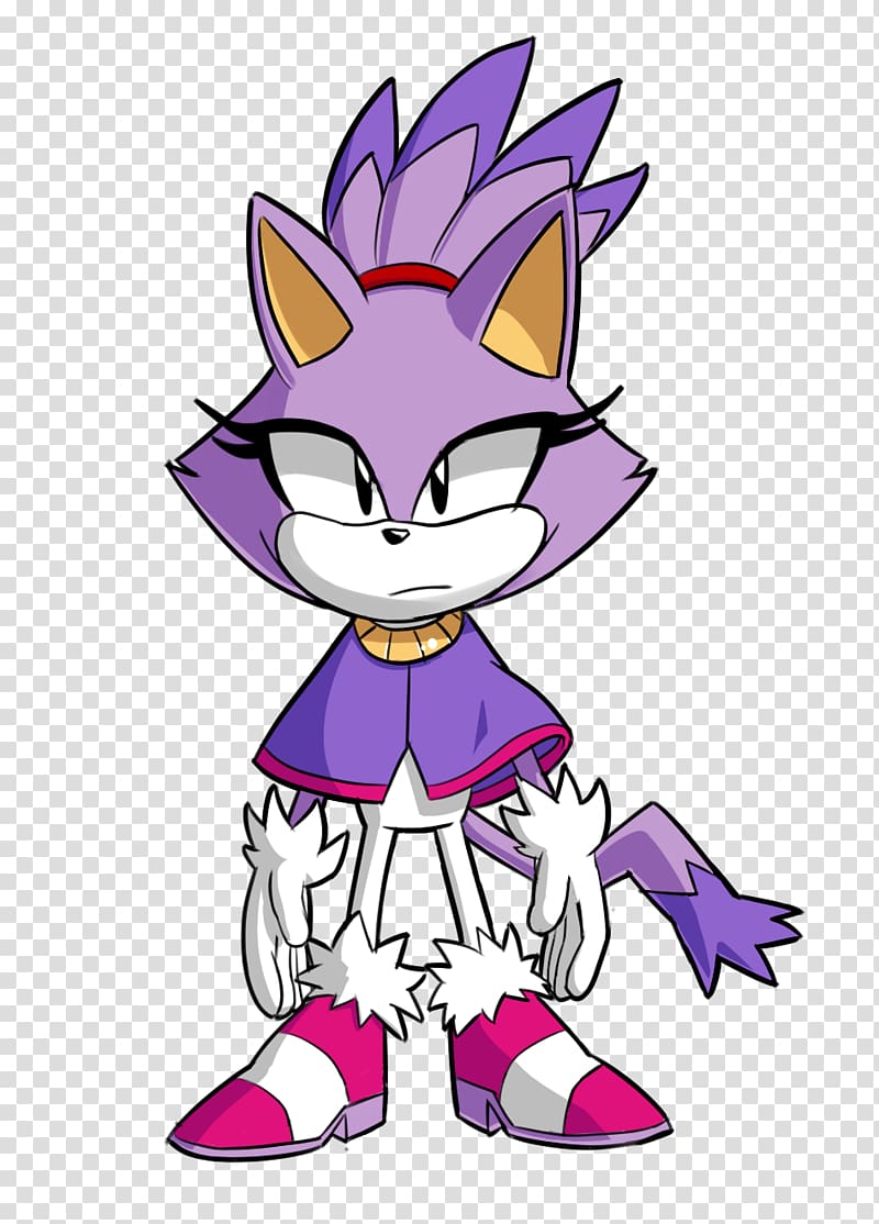 Blaze the Cat Sonic the Hedgehog Fan art, blaze transparent background PNG clipart