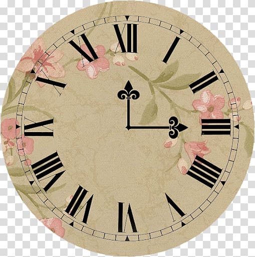 Clock face Roman numerals Digital clock , Retro alarm clock transparent background PNG clipart