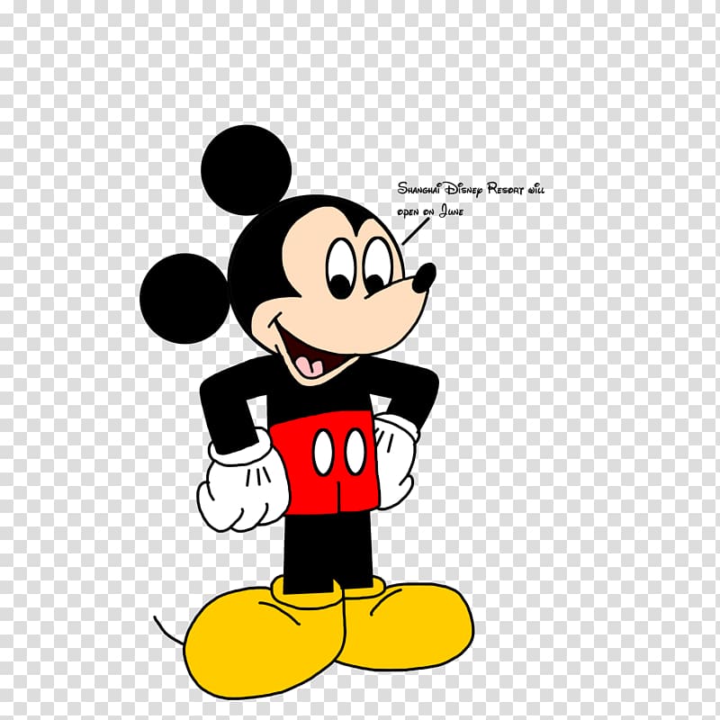 Mickey Mouse Minnie Mouse Mighty Mouse Donald Duck Superman, Shanghai Disney Resort transparent background PNG clipart