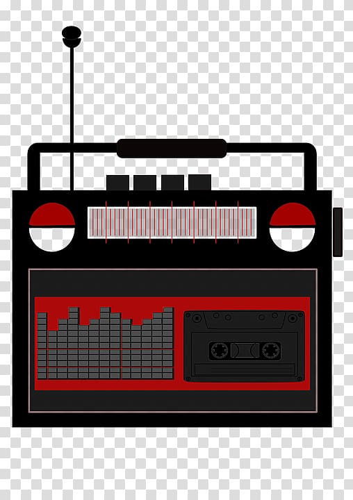 Golden Age of Radio FM broadcasting Radio personality, vintage radio transparent background PNG clipart