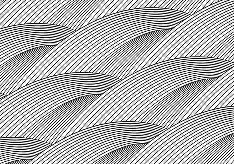 black curve line , Black and white Structure Grey Pattern, retro wave background transparent background PNG clipart