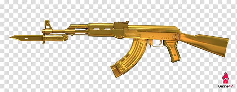 CrossFire Assault rifle Weapon AK-47, ak 12 transparent background PNG clipart